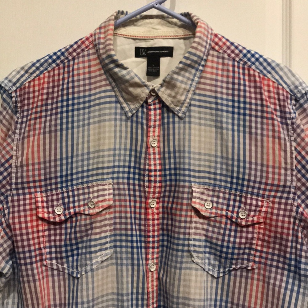 INC - INTERNATIONAL CONCEPTS Shirt Sleeve L